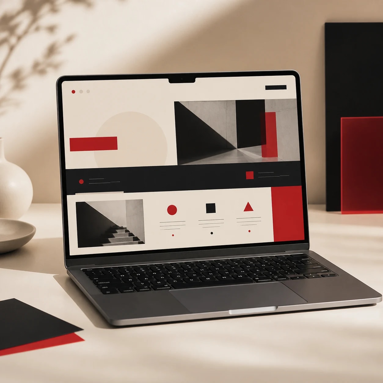 Preview desain website bisnis profesional